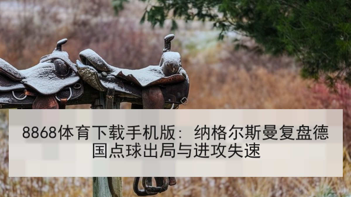 8868体育下载手机版: 纳格尔斯曼复盘德国点球出局与进攻失速